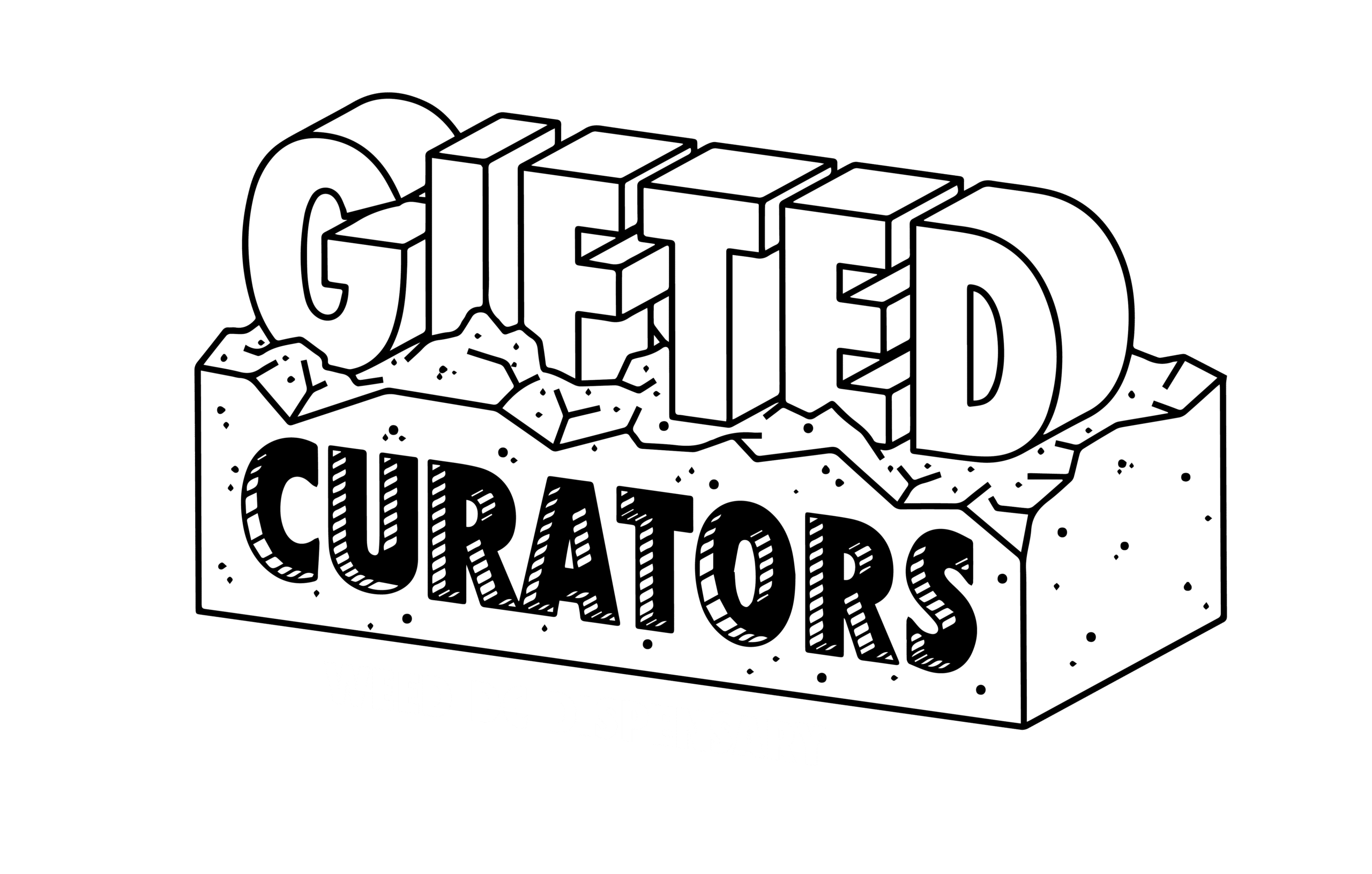 gifted curators weed dispensary logo