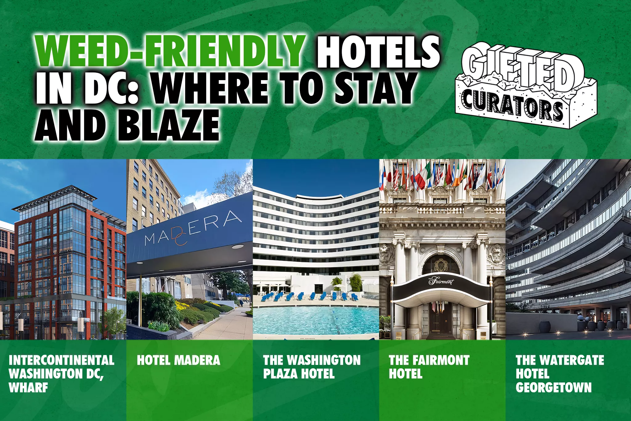 weed friendly hotels in dc - where to stay and blaze